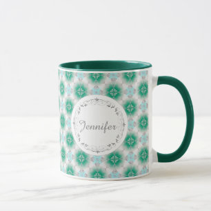 abstract ethnic pattern mug