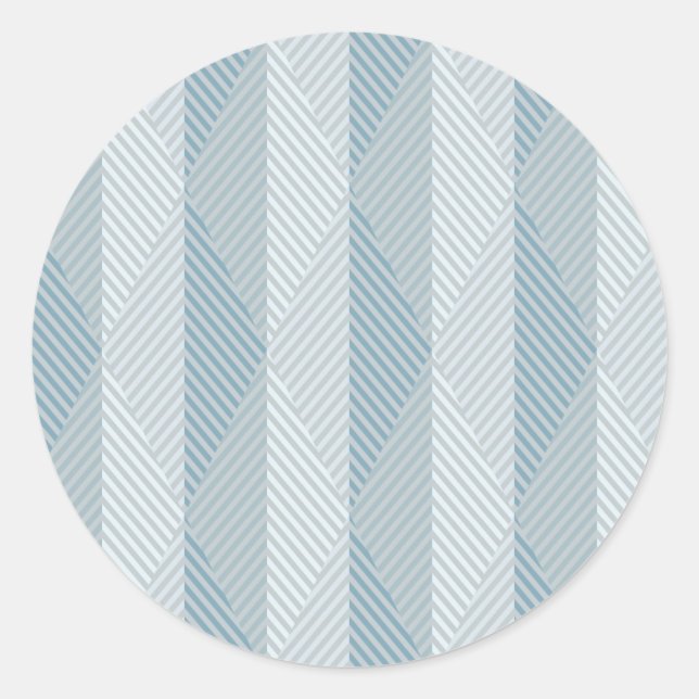 Abstract ethnic vector background classic round sticker (Front)