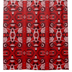 Abstract Ethnic vintage Seamless Pattern. Trendy b Shower Curtain