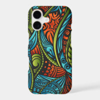 Abstract ethnic wallpaper
