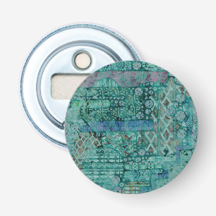 Abstract Ethno Pattern - Folklore Art 2 Bottle Opener