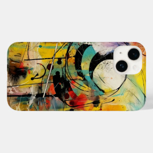 Abstract explosion of vibrant colours and dynamic  Case-Mate iPhone 14 case