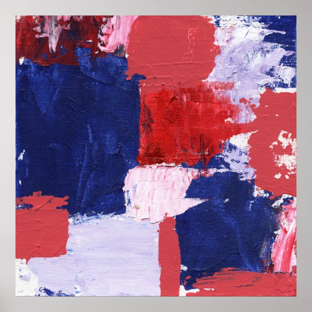 Abstract Expression #1 by Michael Moffa Poster (Front)