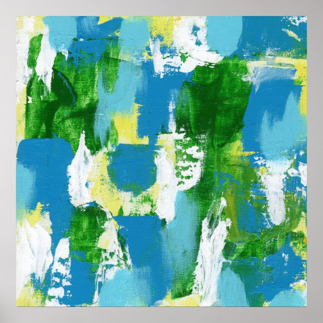 Abstract Expression #5 by Michael Moffa Poster (Front)