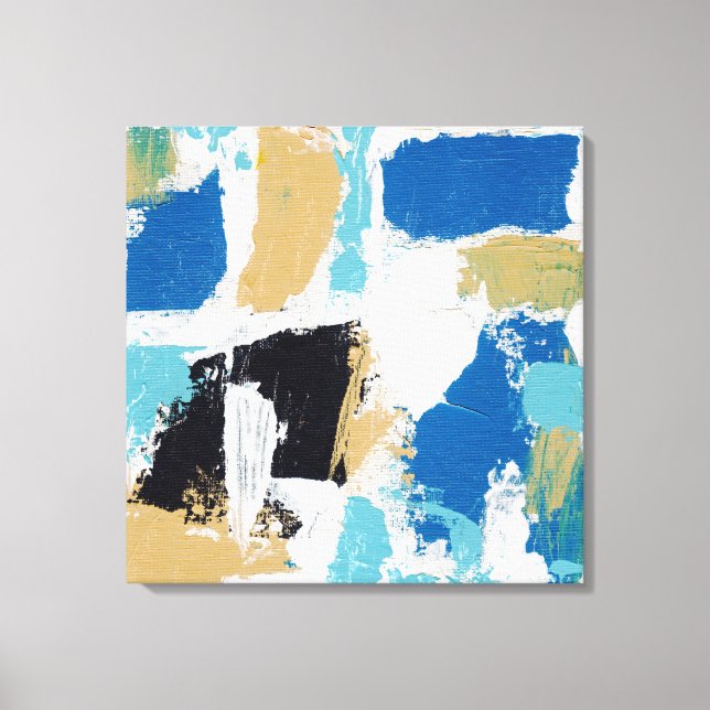 Abstract Expression #6 by Michael Moffa Canvas Print (Front)