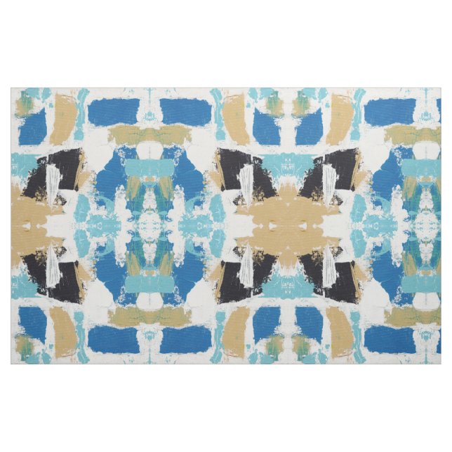 Abstract Expression #6(Large) by Michael Moffa Fabric (Yard)