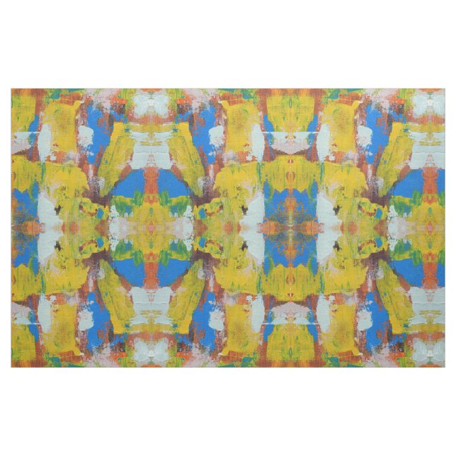 Abstract Expression #8(Large) by Michael Moffa Fabric (Yard)