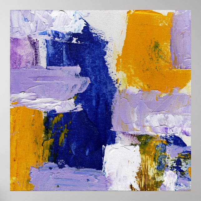 Abstract Expression #9 by Michael Moffa Poster (Front)