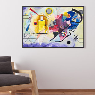 Abstract Expression in the Masterpiece by Wassily  Poster