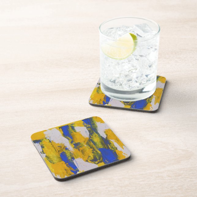 Abstract Expression No. 11 by Michael Moffa  Coaster (Right Side)