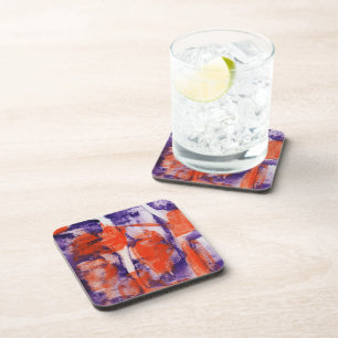 Abstract Expression No. 12 by Michael Moffa Coaster