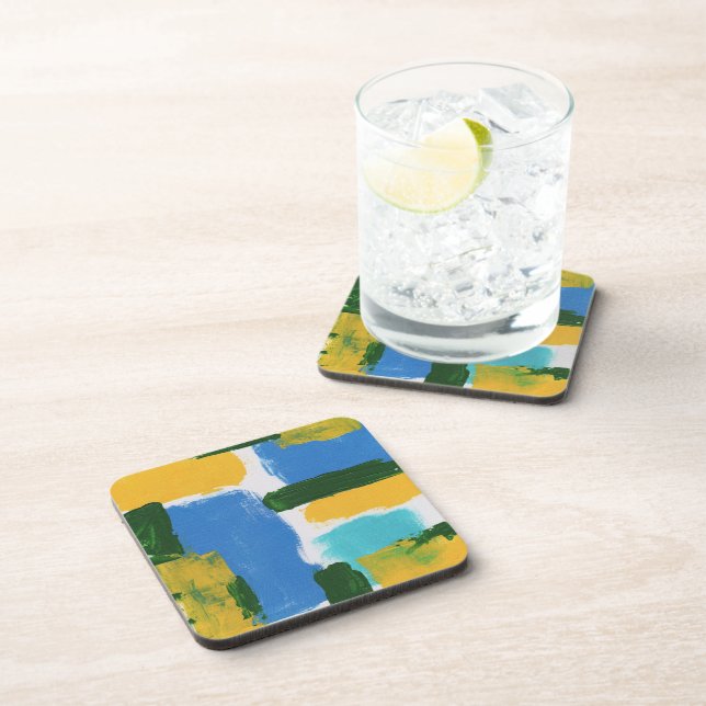 Abstract Expression No.3 by Michael Moffa Coaster (Right Side)