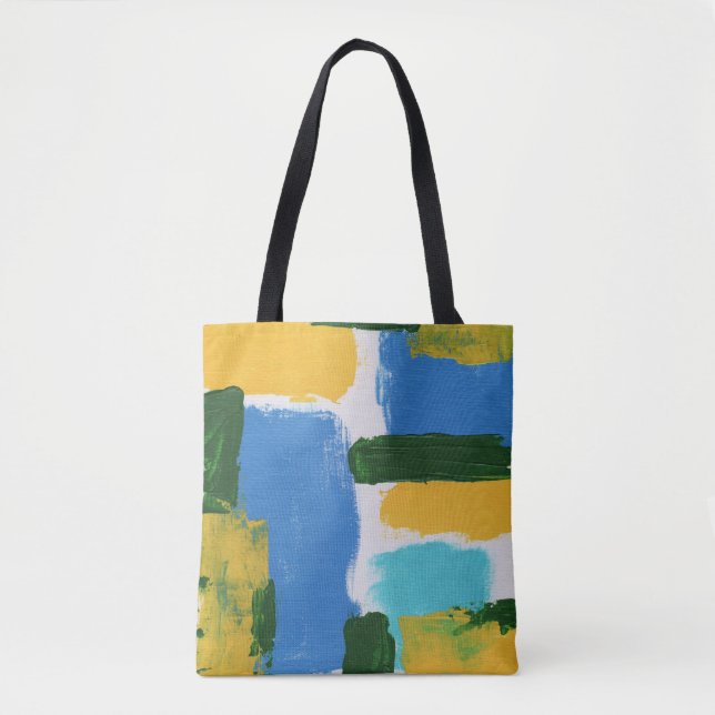 Abstract Expression No. 3 by Michael Moffa Tote Bag (Front)