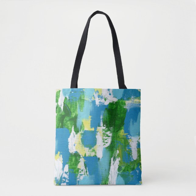 Abstract Expression No. 5 by Michael Moffa  Tote Bag (Front)