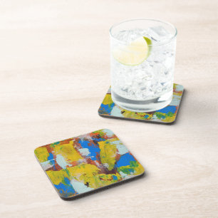 Abstract Expression No.8 by Michael Moffa Coaster