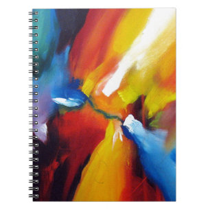 Abstract Expressionism Painting Notebook