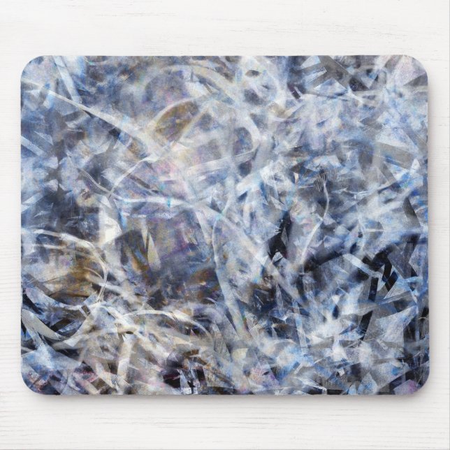 Abstract Expressionist Dance 3 Square Mouse Pad (Front)