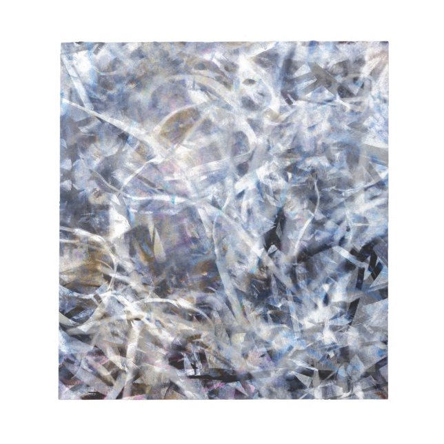 Abstract Expressionist Dance 3 Square Notepad (Front)