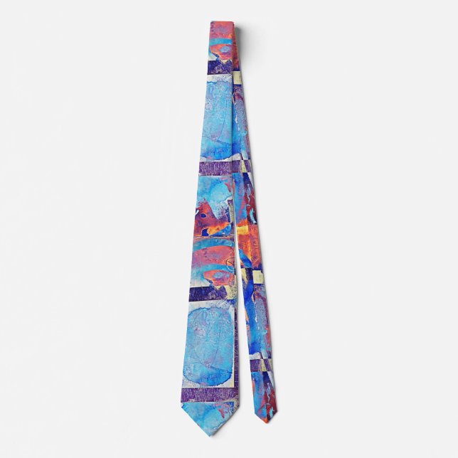Abstract Expressionist Ewing Neck Tie (Front)