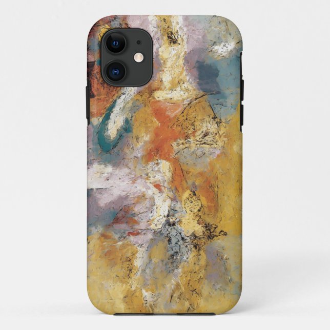 Abstract Expressionist Mobile Case (Back)