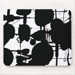 Abstract Expressionist Mouse Pad