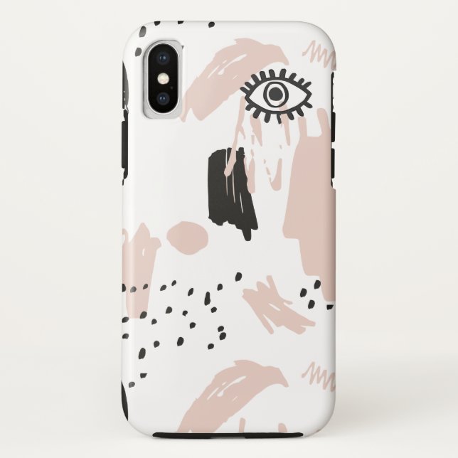 Abstract eye iphone case (Back)