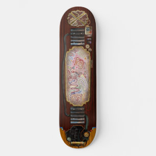 Abstract - Fabric Paint - Urban Society Skateboard