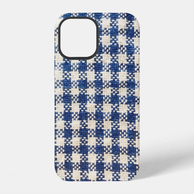 Abstract fabric pattern texture background iPhone case (Back)