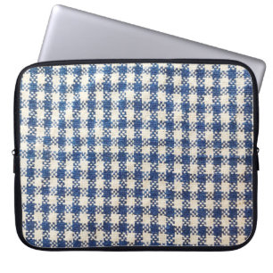 Abstract fabric pattern texture background laptop sleeve