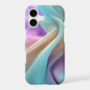 Abstract Fabric Texture in Pastel Tones