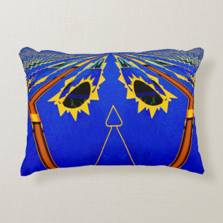 Abstract Face Decorative Cushion