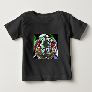 Abstract Face Hakuna Matata Art Print Baby T-Shirt