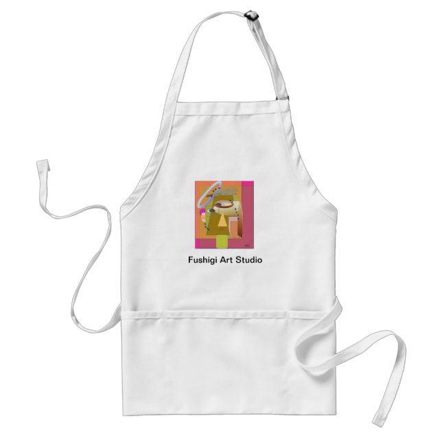 Abstract Face Standard Apron (Front)