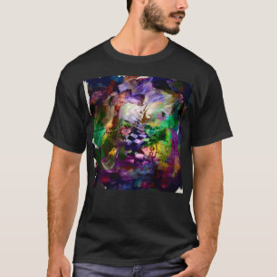 Abstract face with symbols T-Shirt