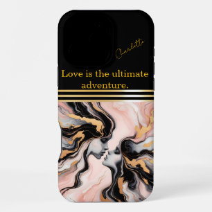 Abstract faces in harmony. iPhone 16 pro max case