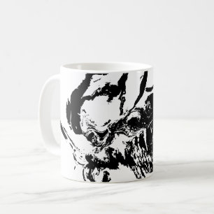 Abstract Faces Incidental Art Mug