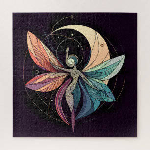 Abstract Fairy Art Puzzle