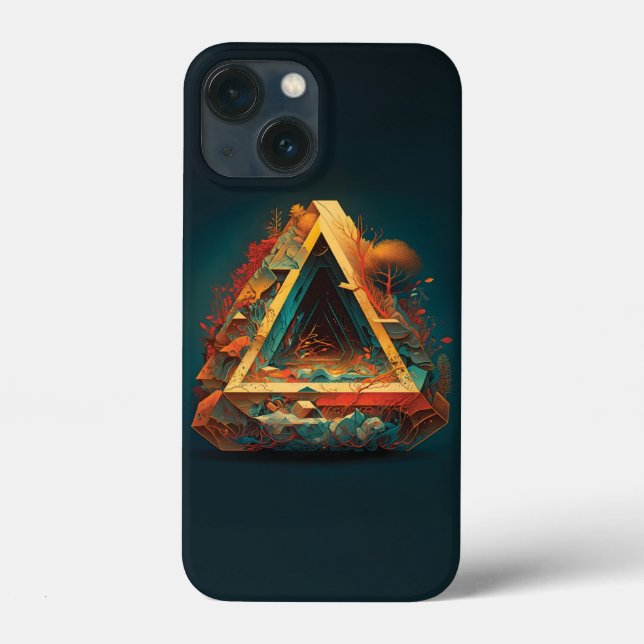 Abstract Fantasies World of Impossible Objects Case-Mate iPhone Case (Back)