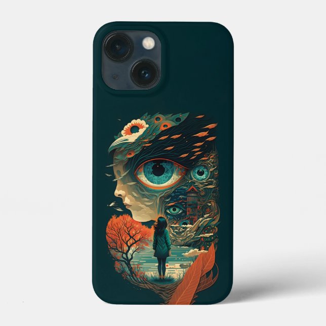 Abstract Fantasies World of Impossible Objects Case-Mate iPhone Case (Back)