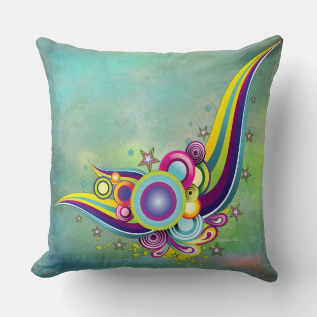 Abstract Fantasy Cushion (Front)