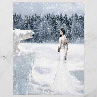 Abstract Fantasy Snow