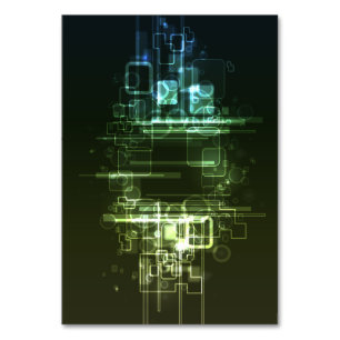 abstract feature design table number