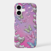 Abstract Female Face Line Art Case | Clay