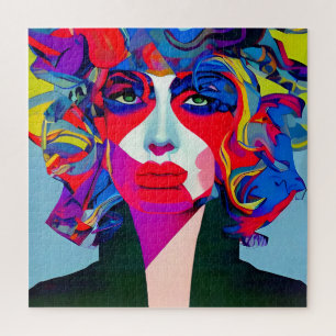Abstract Female Jigsaw Puzzle