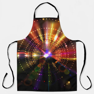 Abstract Festive Party Background Apron