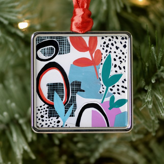 Abstract Field Trip Metal Tree Decoration (Tree)