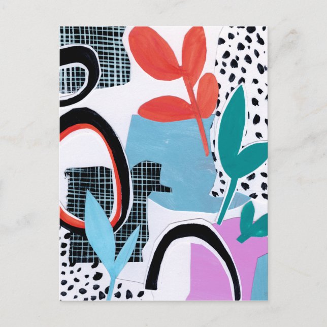 Abstract Field Trip Postcard (Front)