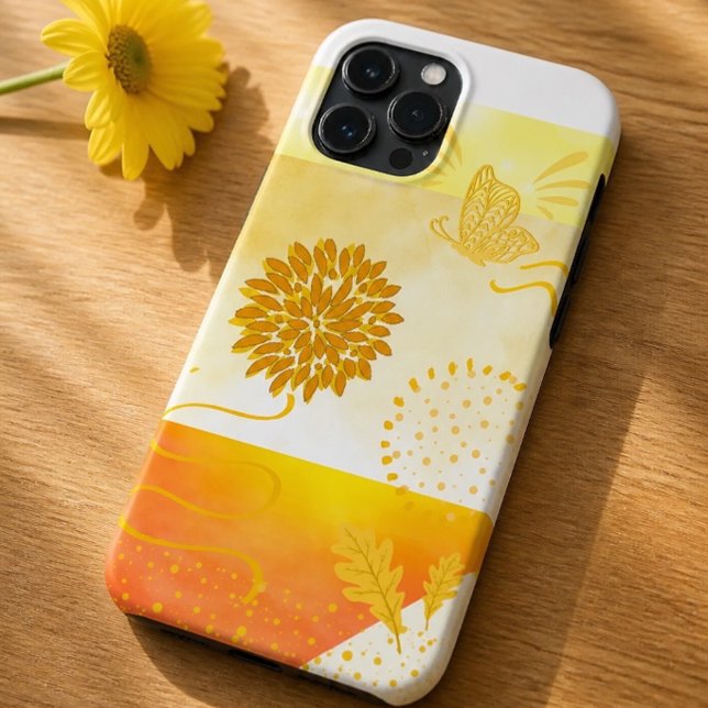Abstract Fields of Gold Case-Mate iPhone Case (Creator Uploaded)