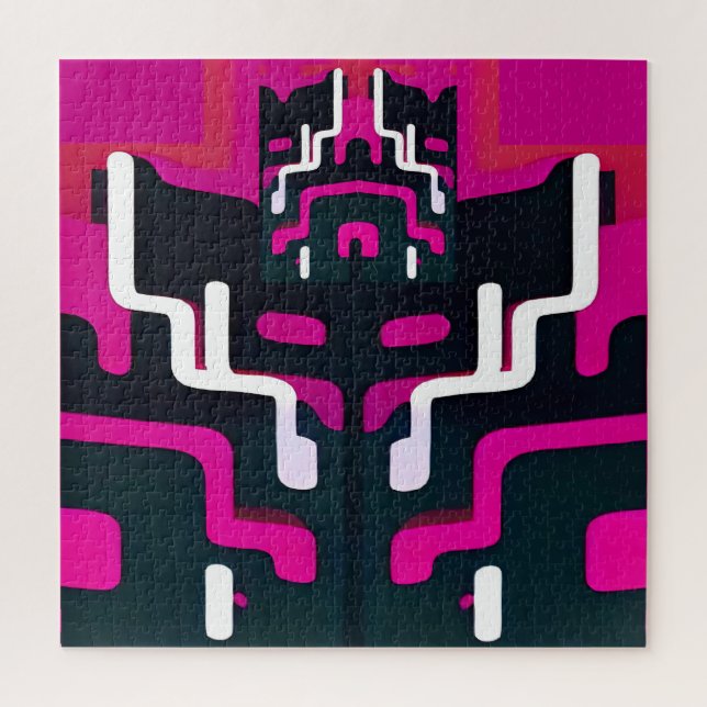 Abstract Fiend - Ken Gauge Art Jigsaw Puzzle (Vertical)
