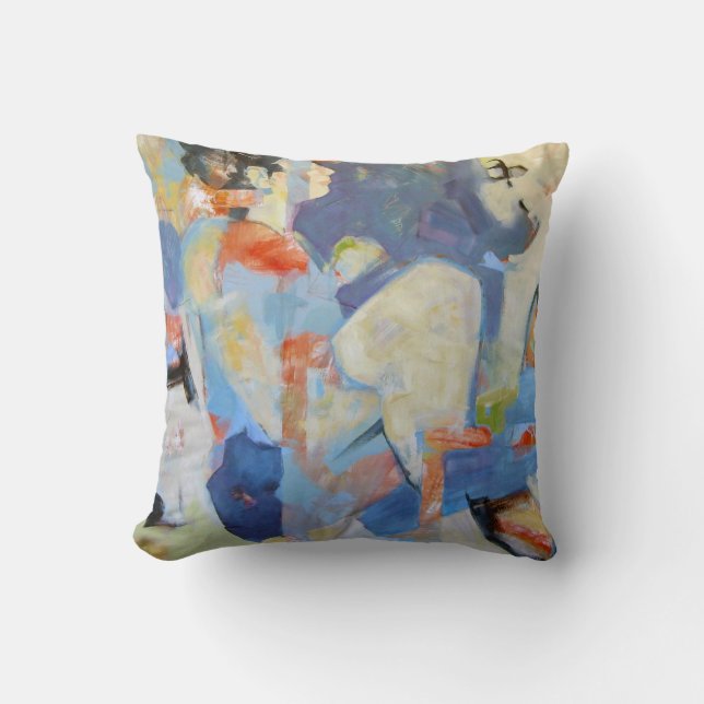 Abstract Figure Pillow (Front)